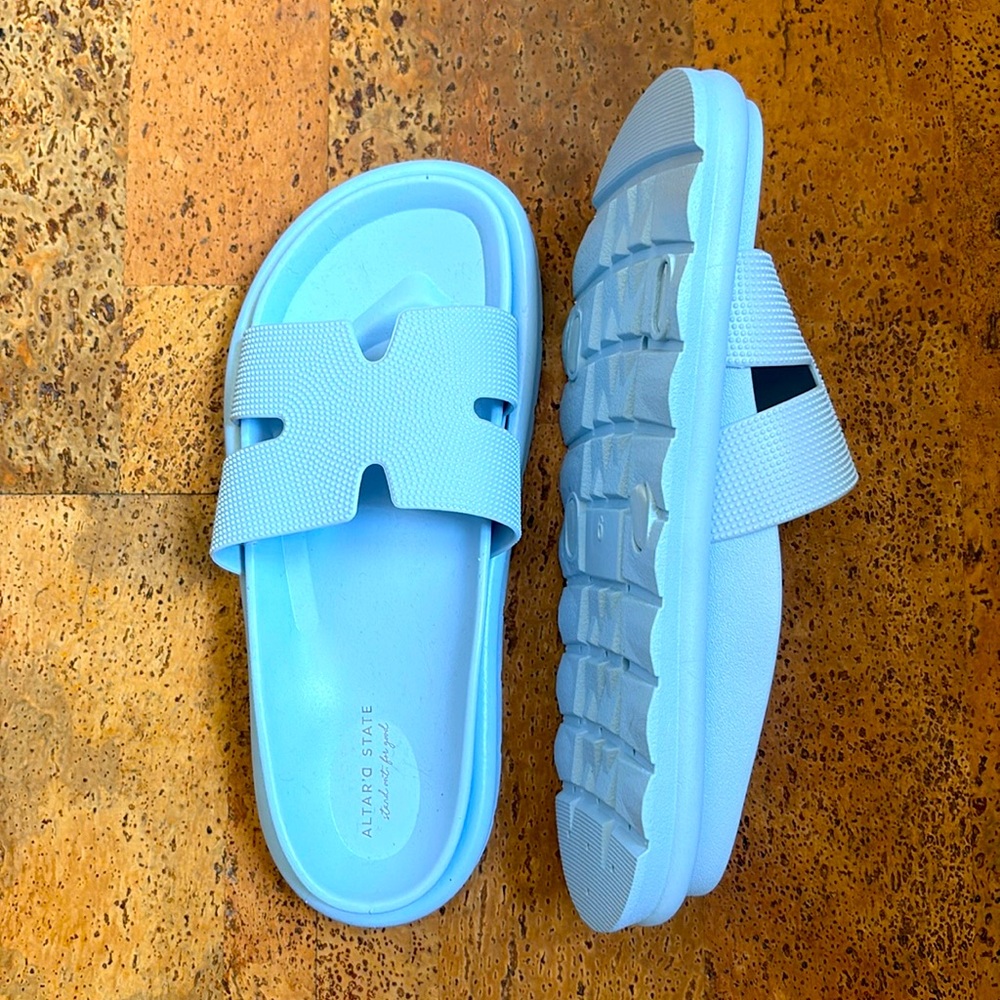 Altar'd State Light Blue Sandals